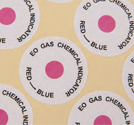 Chemical Indication Sticker EO