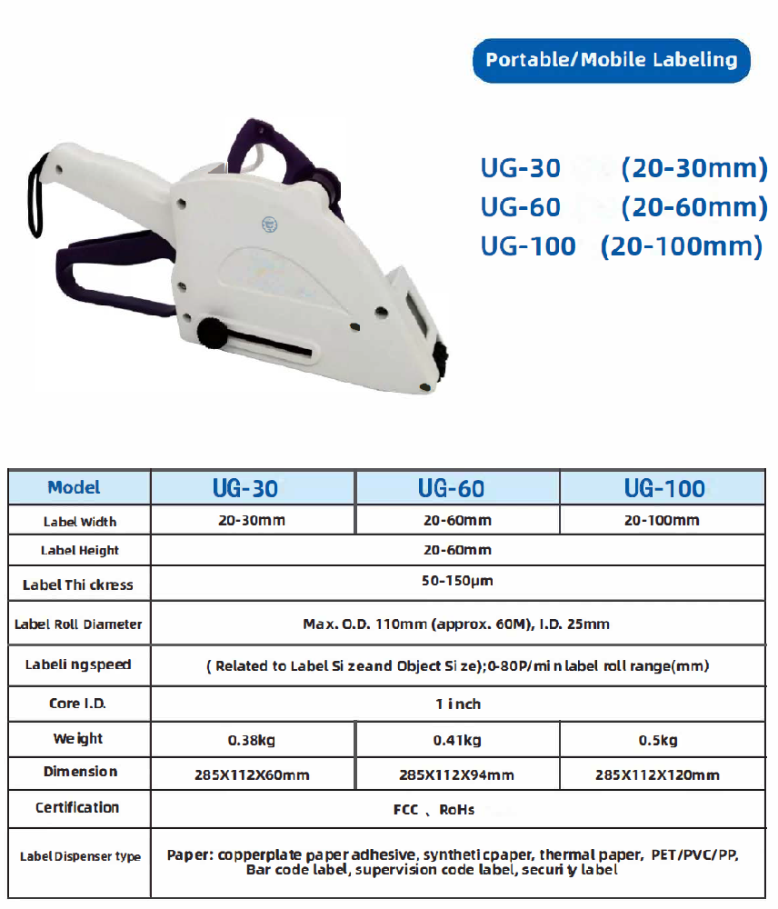 Hand-Held Label Applicator